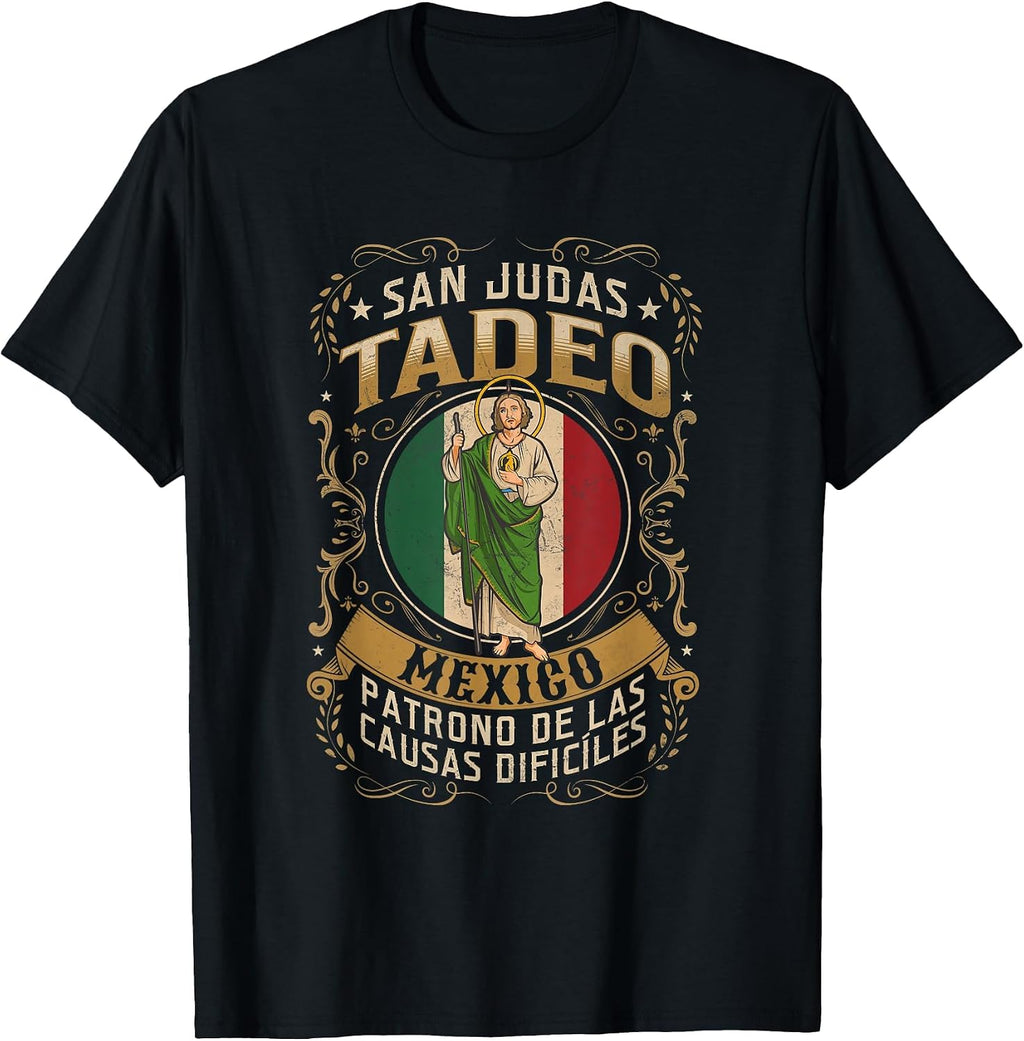 El patrono de las causas dificiles ES SAN Judas Tadeo T-Shirt