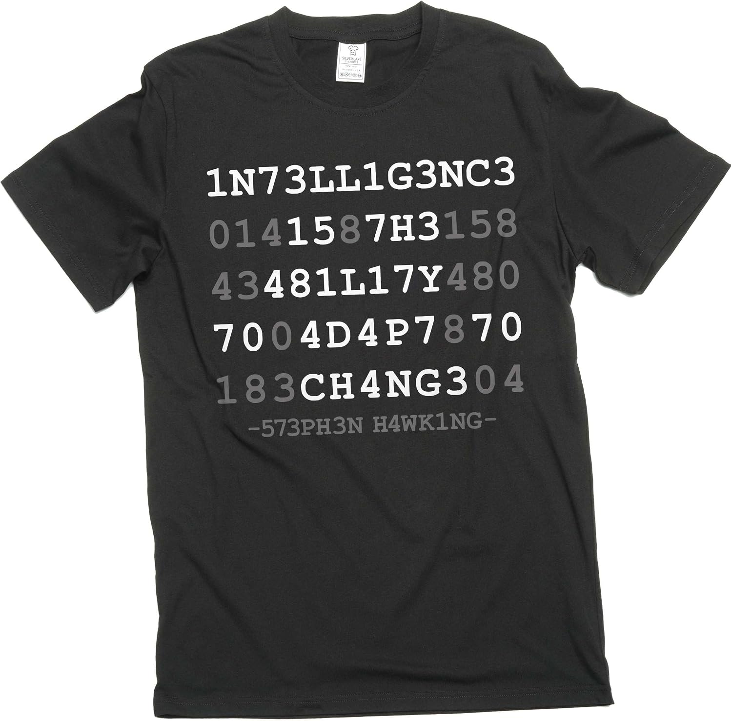 Men's Intelligence is The Ability to Adapt to Change Tee Shirt Science Geek Shirt