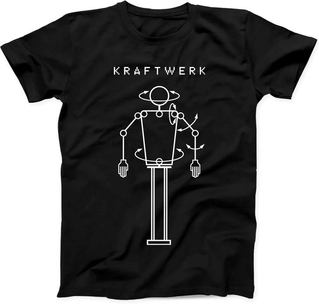 Robot Synth Pop Tee | Retro Electronic Music Gift | Vintage Eurobot T-Shirt