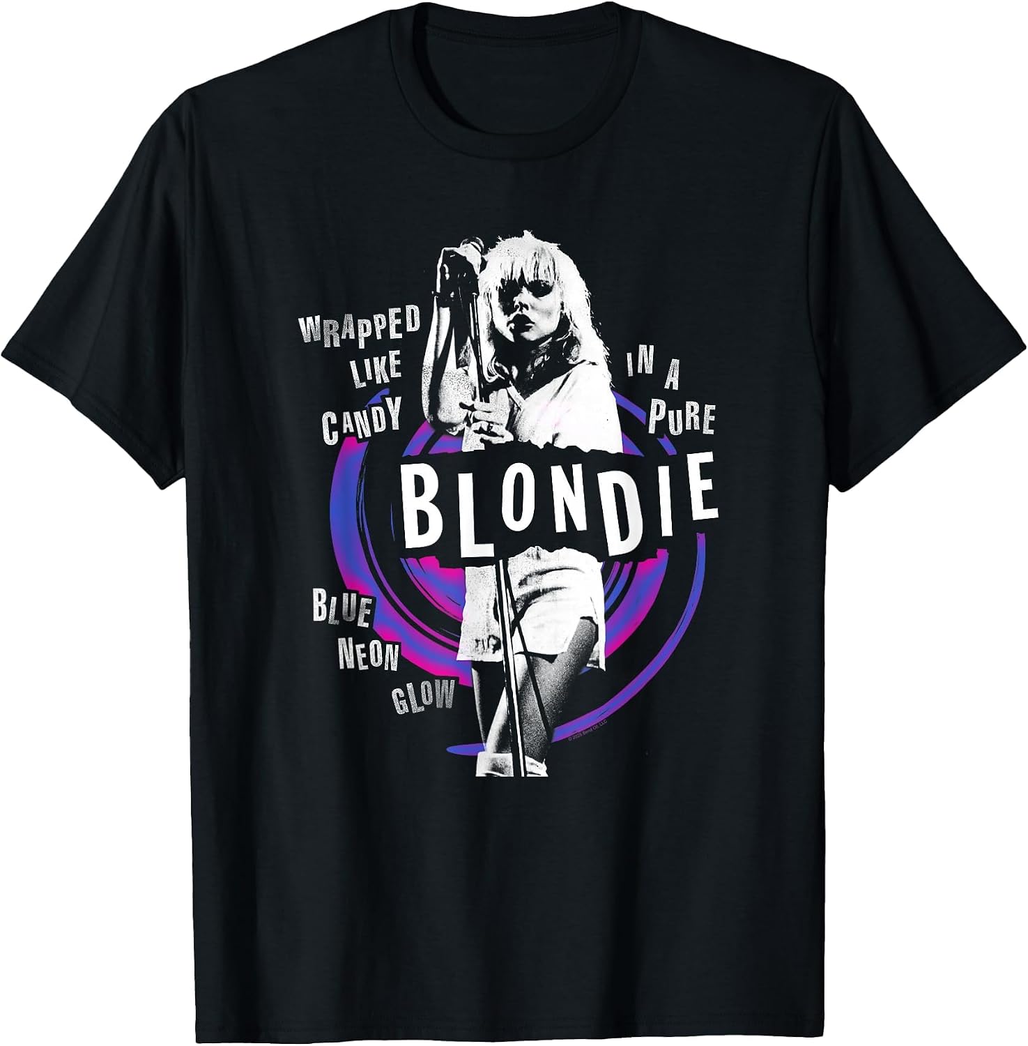 Blondie Punk Wrapped Like Candy Vintage Band T-Shirt