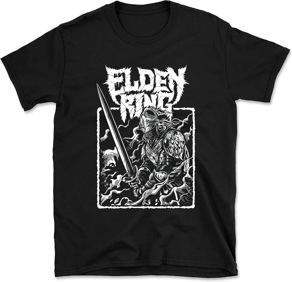 The Tarnished Video Game Shirt for Mens Women Gamer Black