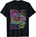 Psychedelic Rock Album Art Tee - Retro Monster Collage Graphic Shirt - 100% Cotton Crewneck Streetwear