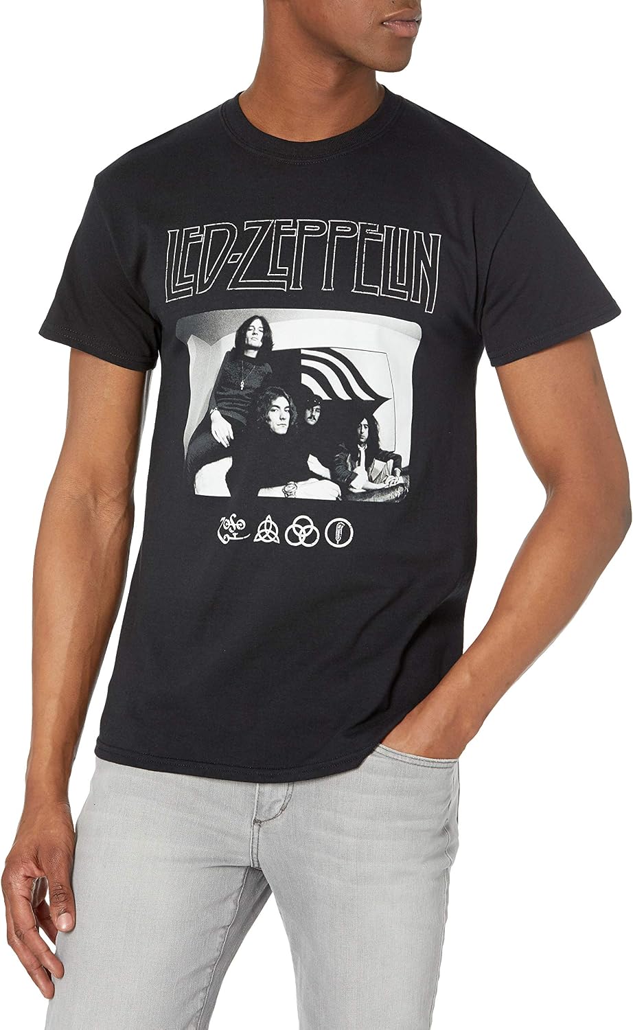Led Zeppelin Men's Led Zeppelin Zoso T-Shirt