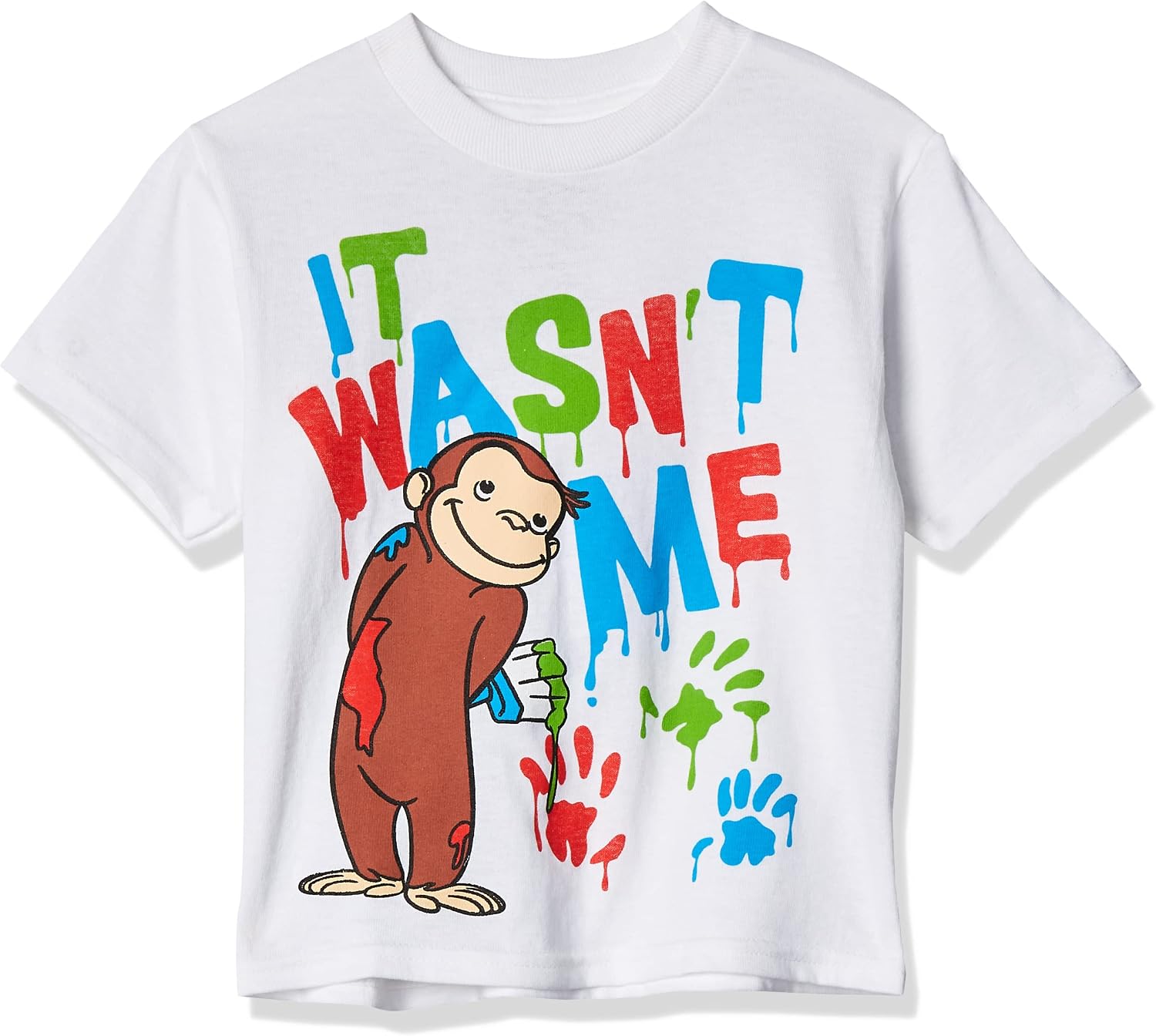 Curious George Boys Short Sleeve Tee Shirt