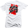 SNELOS Sneaker Matching Graphic T Shirt for Men Breathable Cotton Streetwear Tee Casual Style