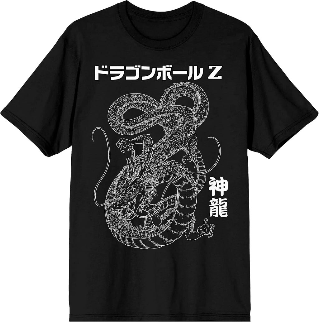 Dragon Ball Z Shenron Men's Black Graphic Tee