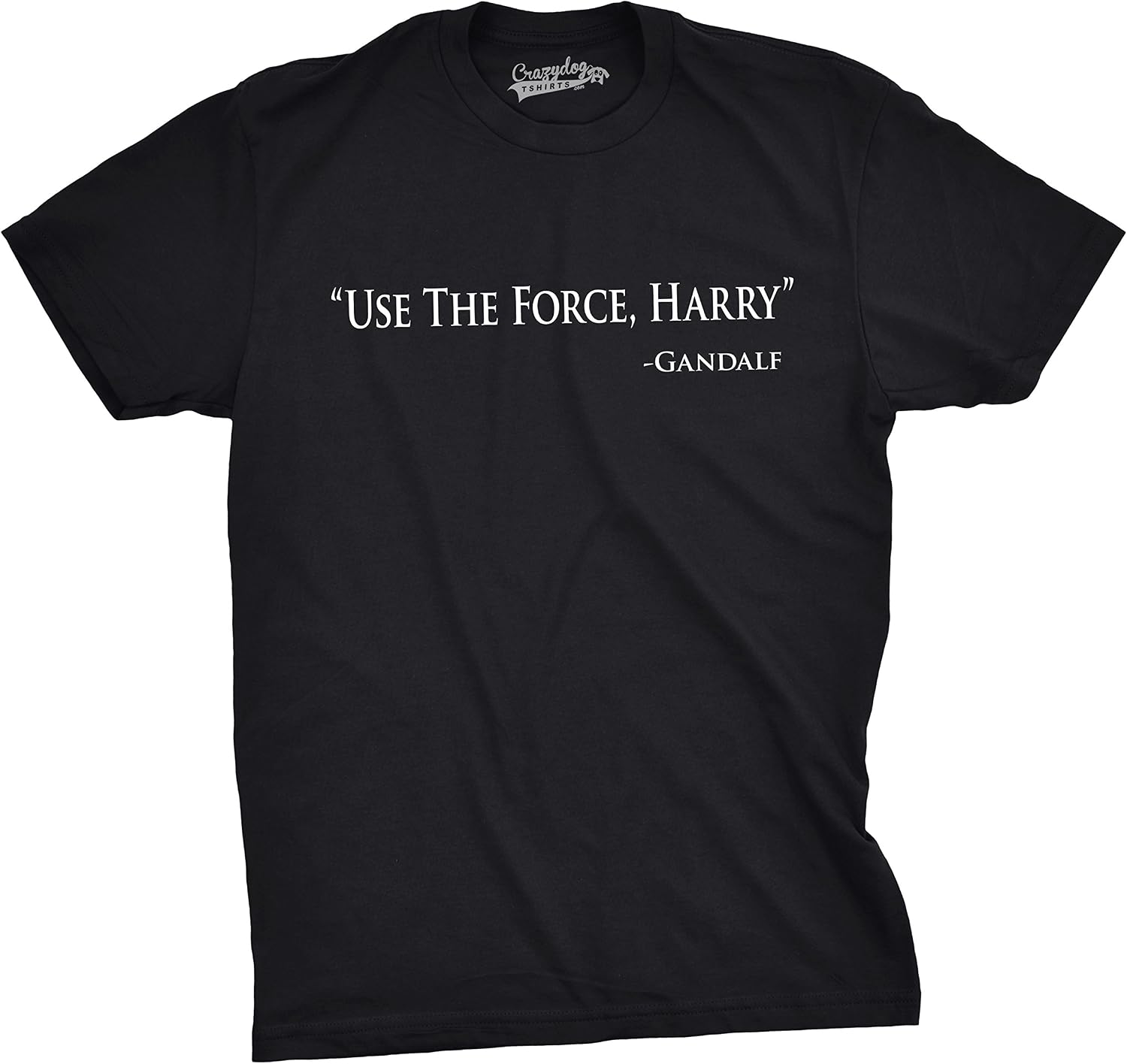 Mens Use The Force Harry Funny Retro Movie Tees Hilarious Vintage T Shirt