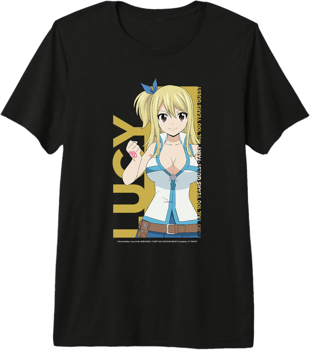 FAIRY TAIL 100 YEARS QUEST - “New Lucy” Premium Tri-blend T-Shirt