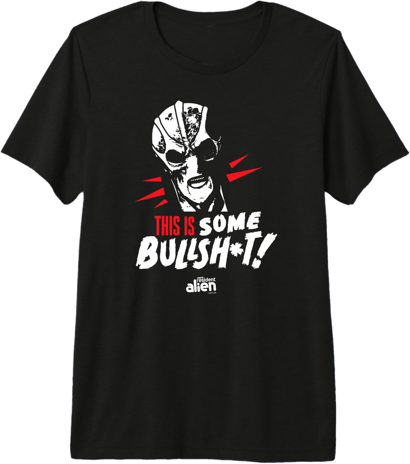 Resident Alien This is Some Bullshit - Officially Licensed Premium Tri-Blend T-Shirt