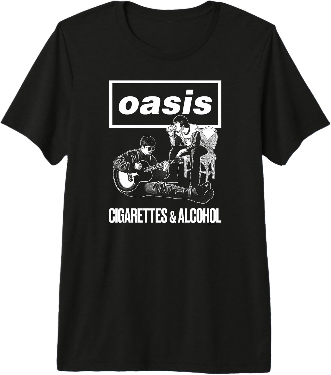 Oasis Cigarettes and Alcohol Premium Tri-Blend T-Shirt