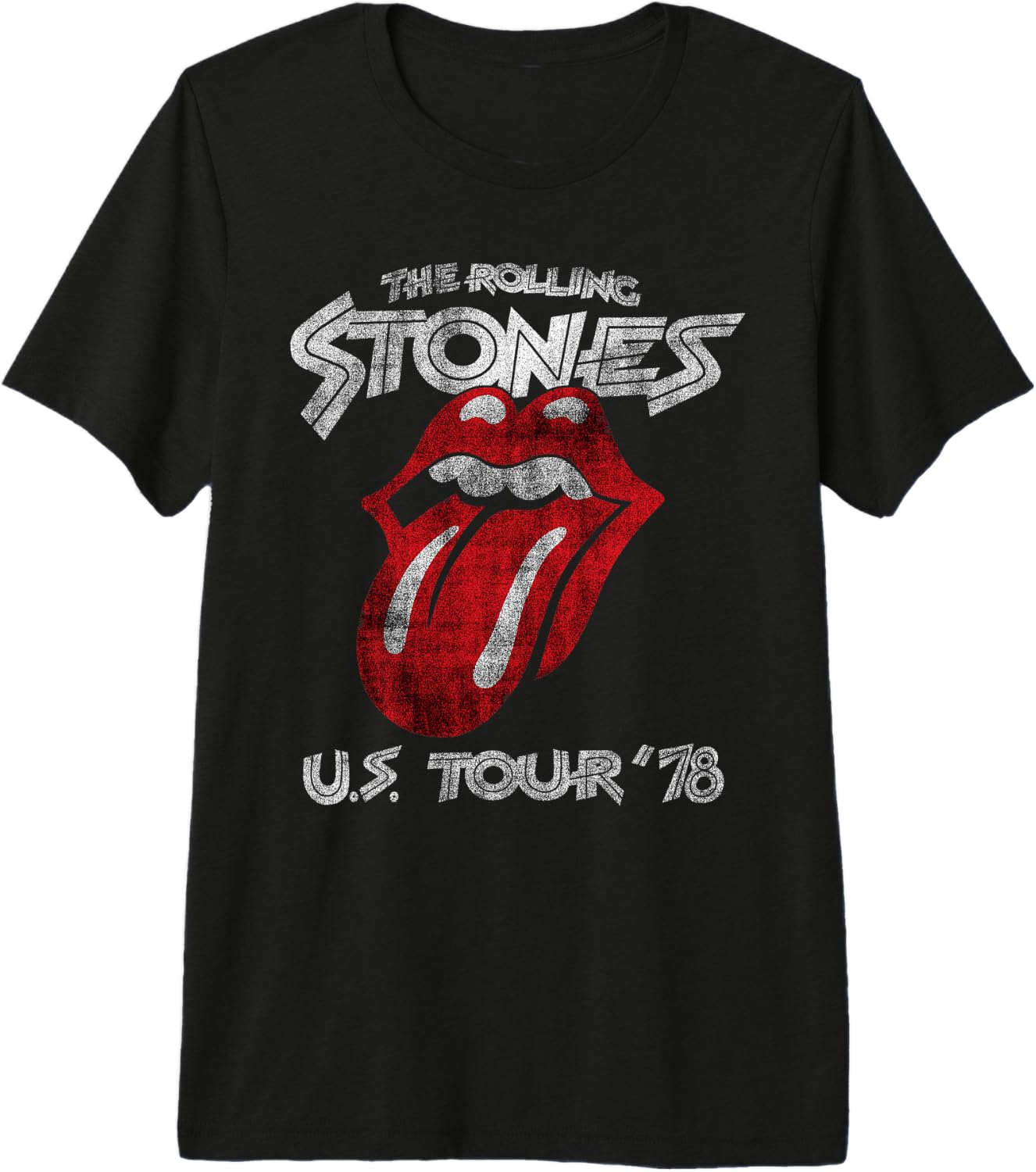 Rolling Stones U.S. Tour 1978 Premium Tri-Blend T-Shirt