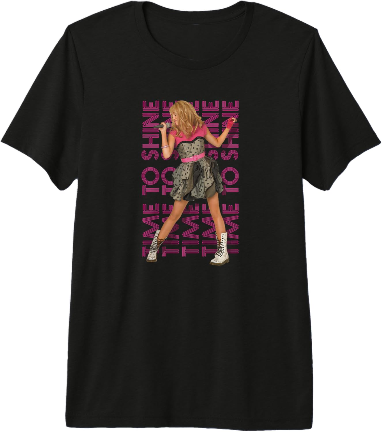 Disney Hannah Montana Time to Shine Premium T-Shirt Premium T-Shirt
