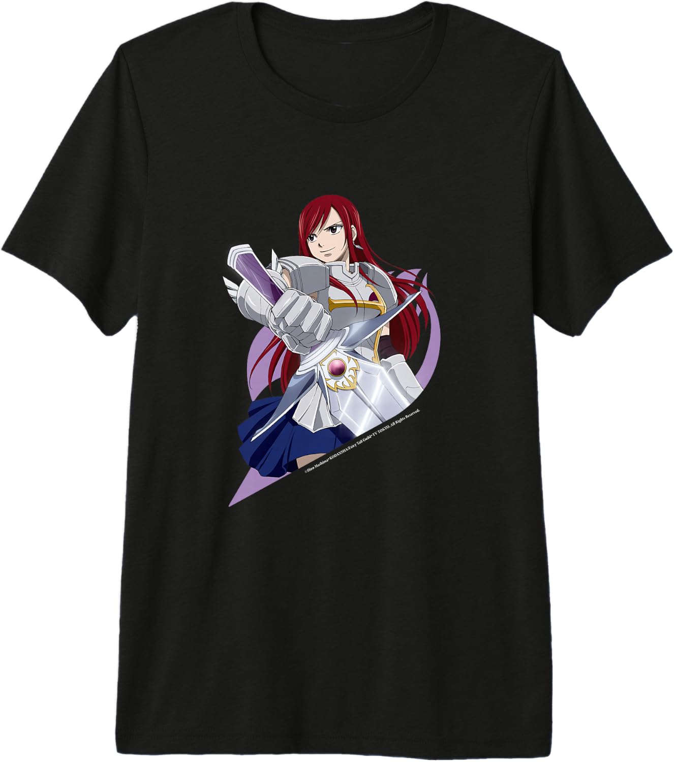 FAIRY TAIL - “Erza Scarlet Classic” Premium Tri-blend T-Shirt