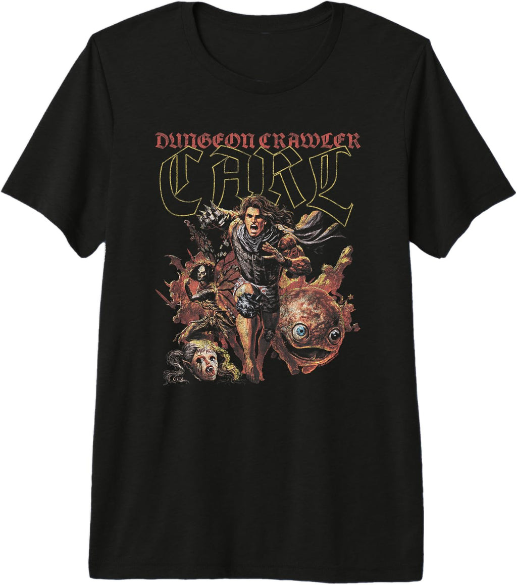 The Inevitable Ruin Cover LitRPG Book Premium Tri-Blend T-Shirt