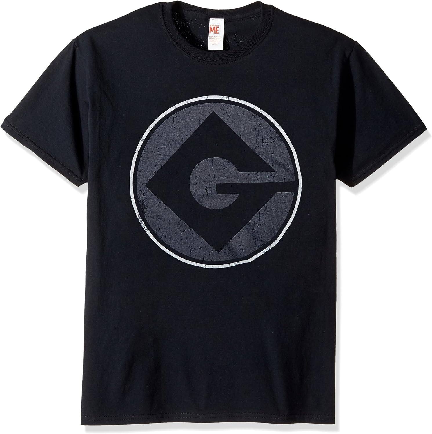Despicable Me Men's Minions Gru Logo Funny Graphic Tee
