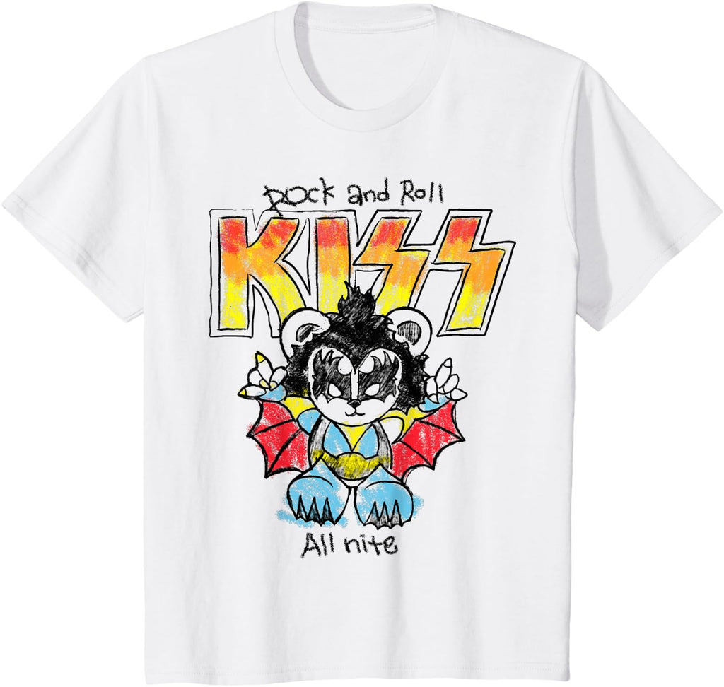 KISS - in The Lines T-Shirt