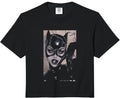 Batman Catwoman 85th Anniversary Comic Cover Comfort Colors Crop Top