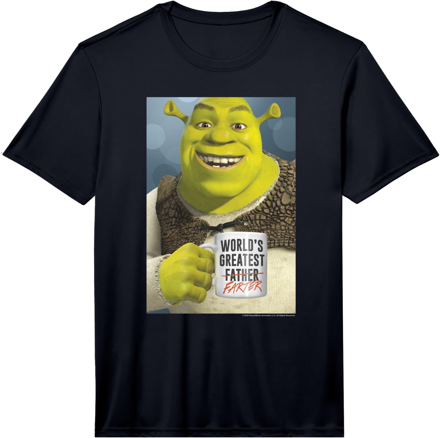 Shrek Father's Day World's Greatest Farter Performance T-Shirt