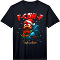 Mens F Caw F Raven F-CAW-F Chicken Meme Funny Quote Rooster Humor Performance T-Shirt