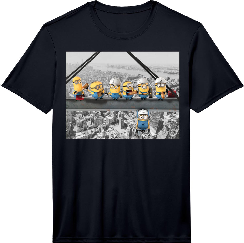 Despicable Me Minions Taking A Lunch Break Graphic T-Shirt Performance T-Shirt