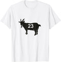 GOAT Greatest Of All Time 23 Basketball Shirt T-Shirt