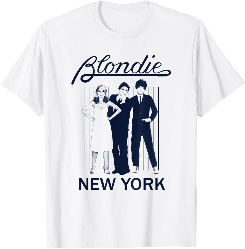 Blondie Parallel Lines Album Art New York Vintage Band T-Shirt