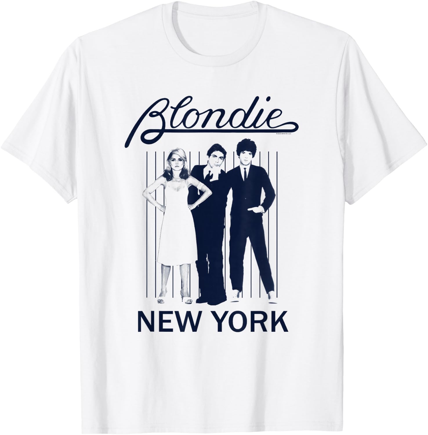 Blondie Parallel Lines Album Art New York Vintage Band T-Shirt