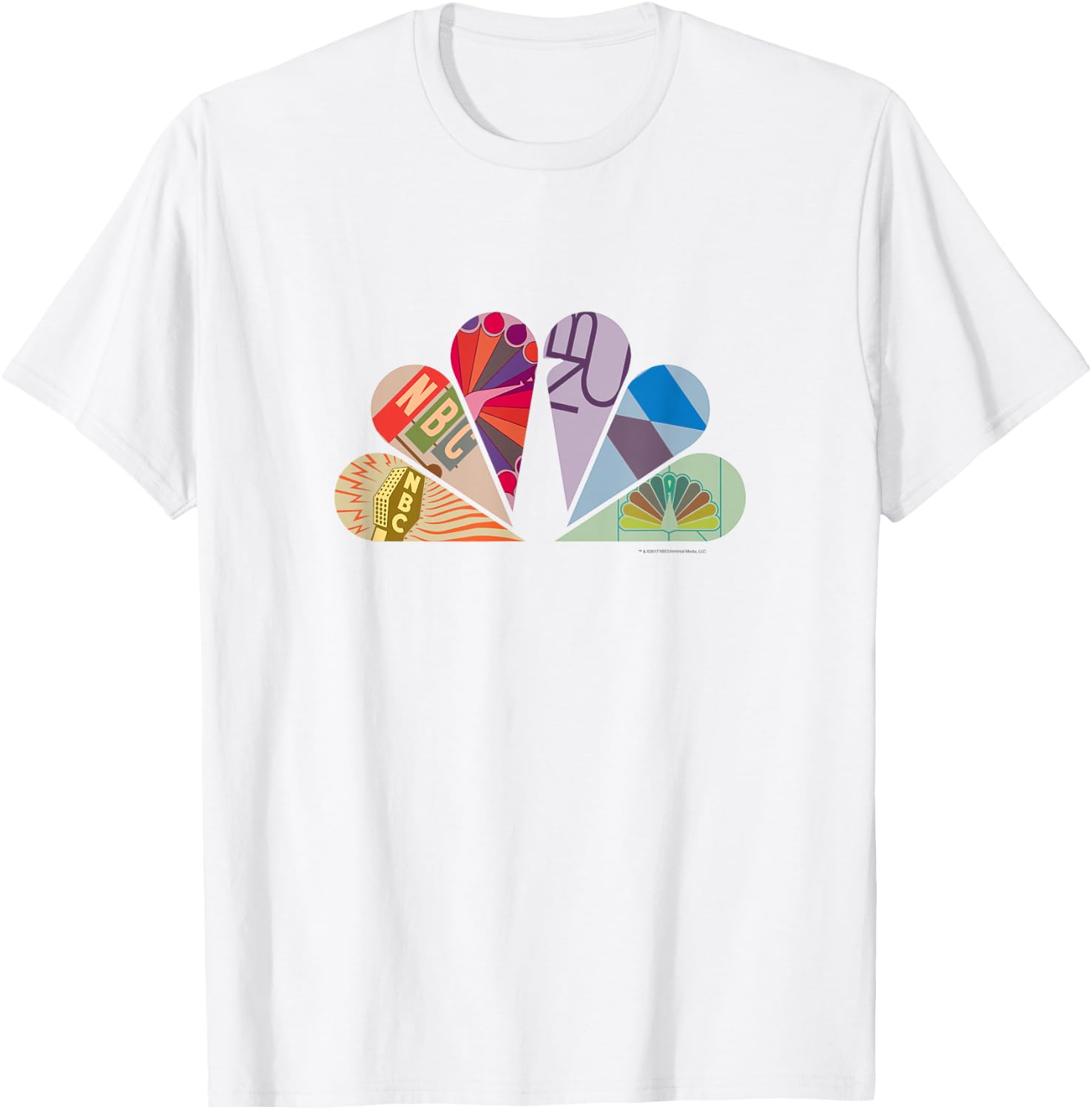 NBC Logo Mash-Up Comfortable T-Shirt T-Shirt