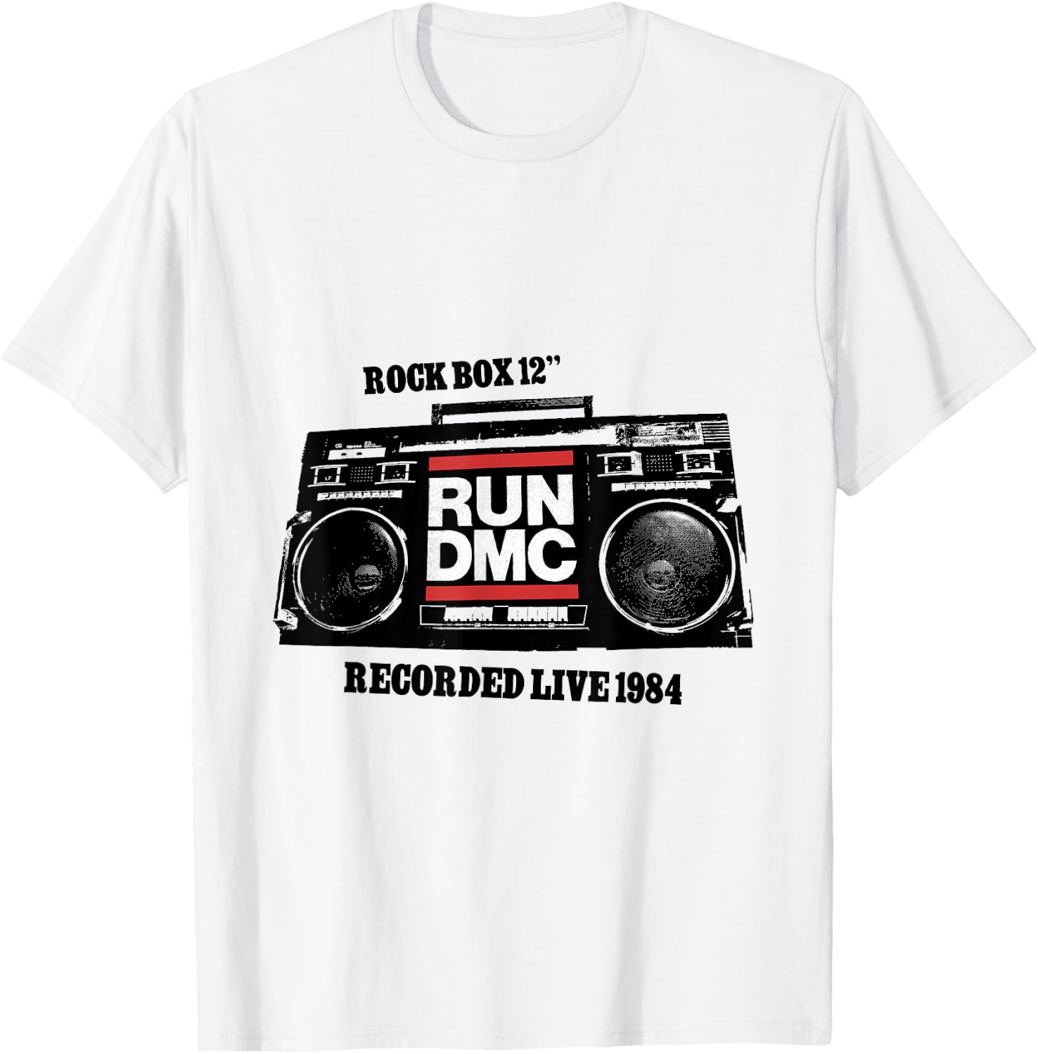 RUN DMC Rock Box 12 T-Shirt