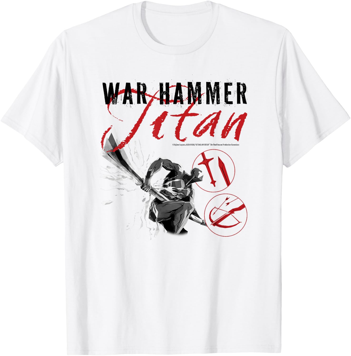Attack on Titan Final Season - "War Hammer Titan" T-Shirt