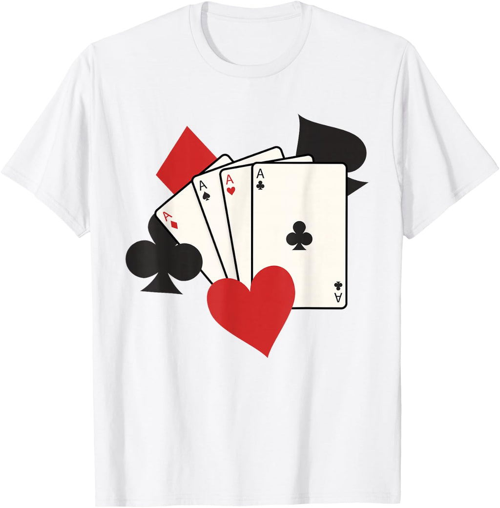 Aces Playing Cards T-Shirt