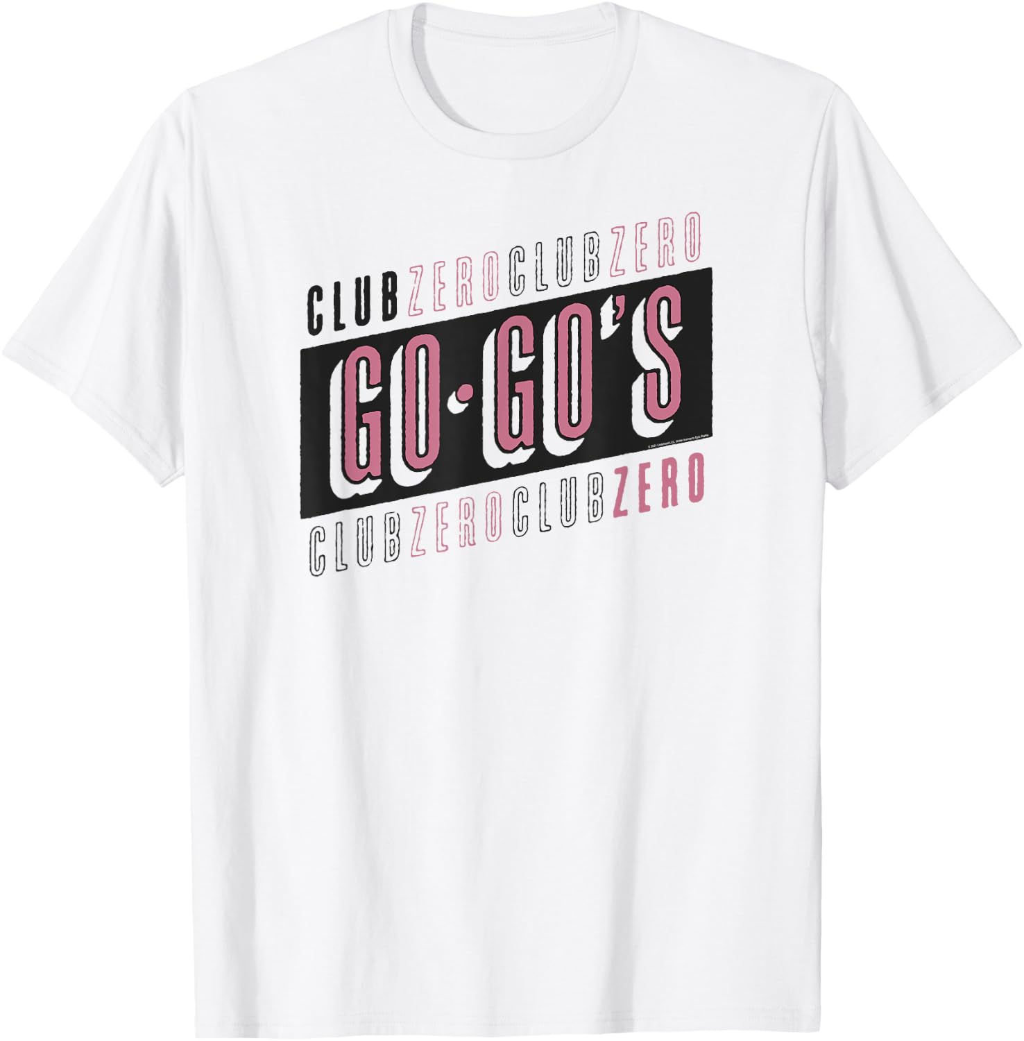 The Go-Go's - Club Zero Logo T-Shirt
