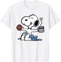 Peanuts - Donut Coffee Snoopy T-Shirt