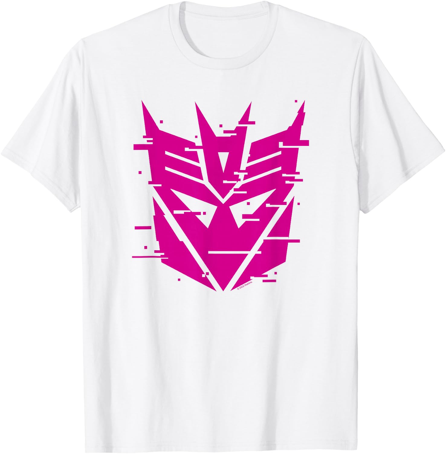 Transformers Evergreen Decepticon Glitch Logo T-Shirt