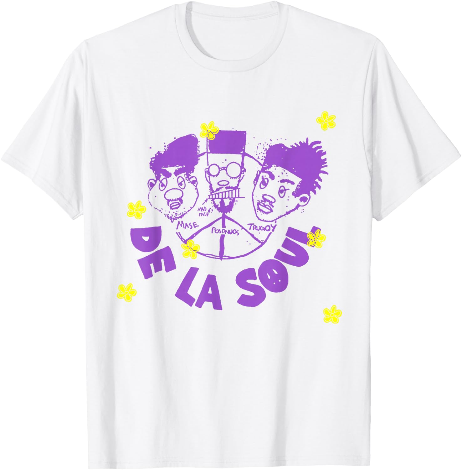 Official De La Soul Illustrated T-Shirt