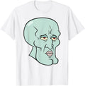 Spongebob Squarepants Handsome Squidward Face T-Shirt