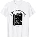 Gilmore Girls A World of Books Illustration TV Show T-Shirt