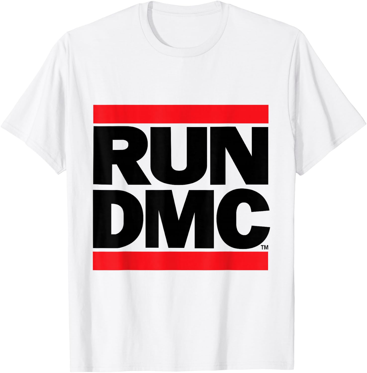 Run DMC Official Logo Light T-Shirt Small