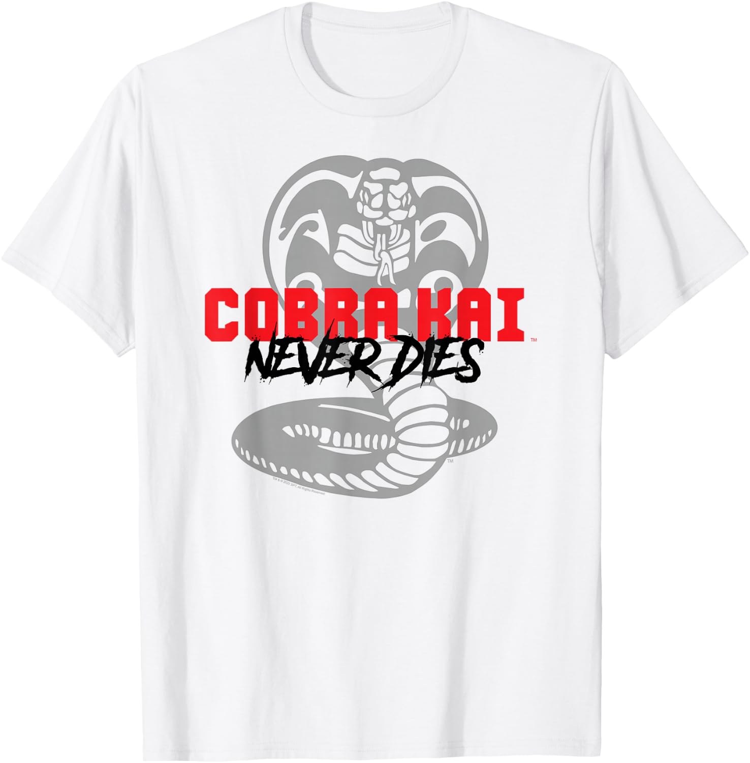 Cobra Kai Never Dies Season 5 Logo T-Shirt