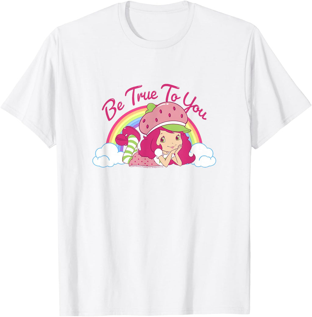 Strawberry Shortcake Be True To You Vintage Rainbow Cutie T-Shirt