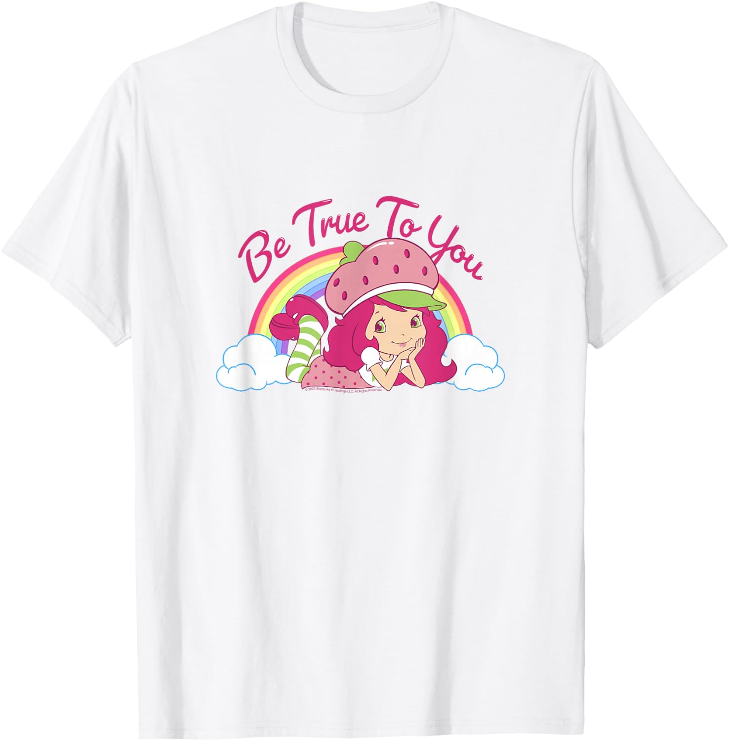 Strawberry Shortcake Be True To You Vintage Rainbow Cutie T-Shirt