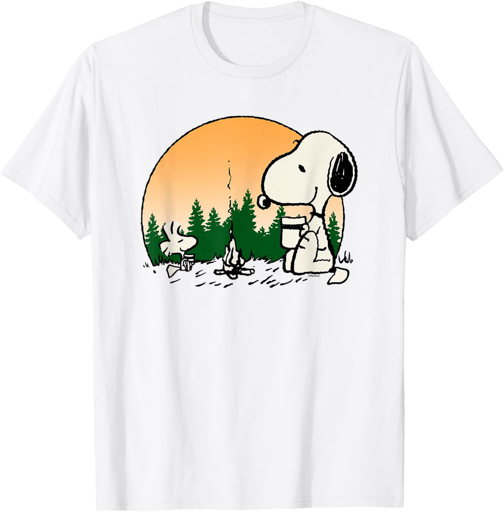 Peanuts Campfire Mugs T-Shirt