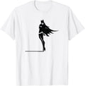 WB100 DC Comics Batgirl Comic Hero Pose Portrait T-Shirt