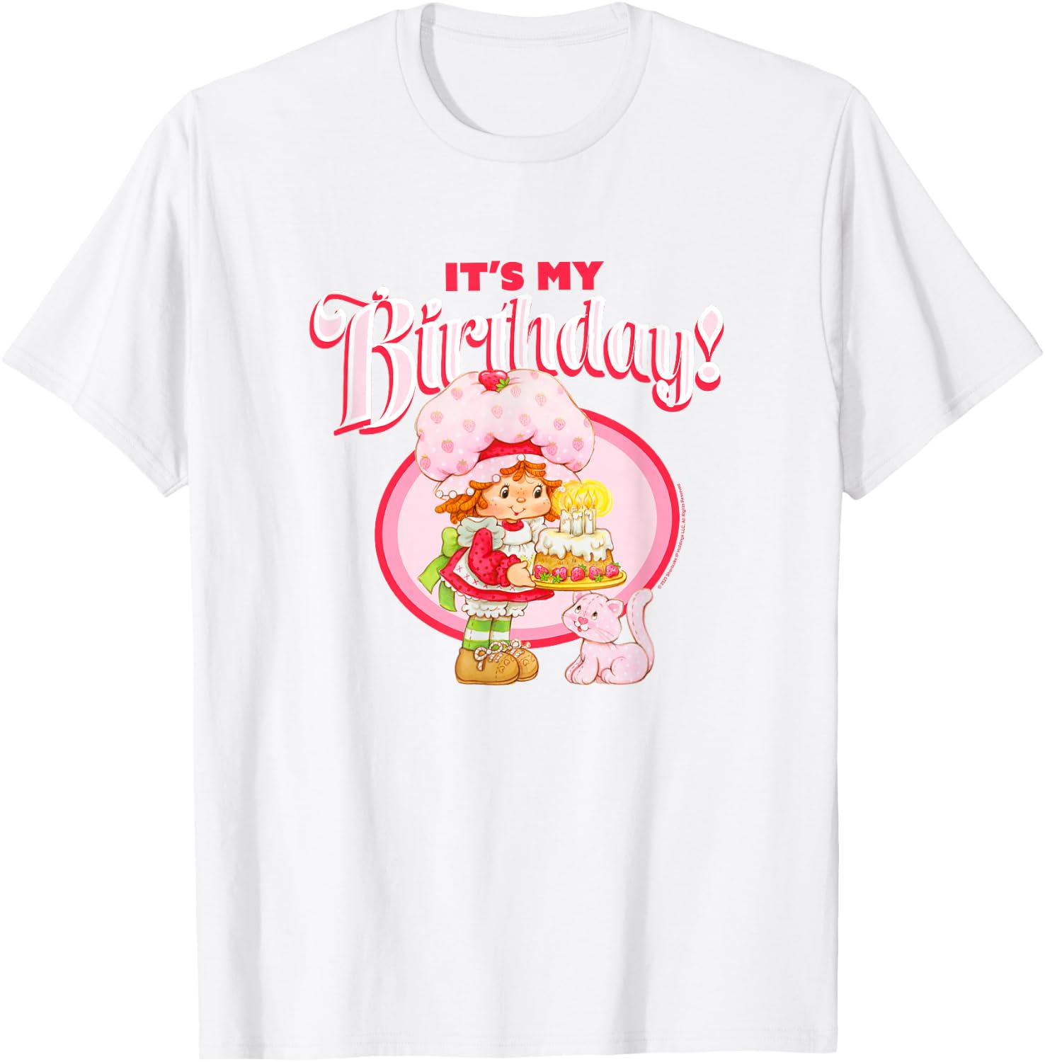 Strawberry Shortcake It's My Birthday Vintage Sweetie T-Shirt