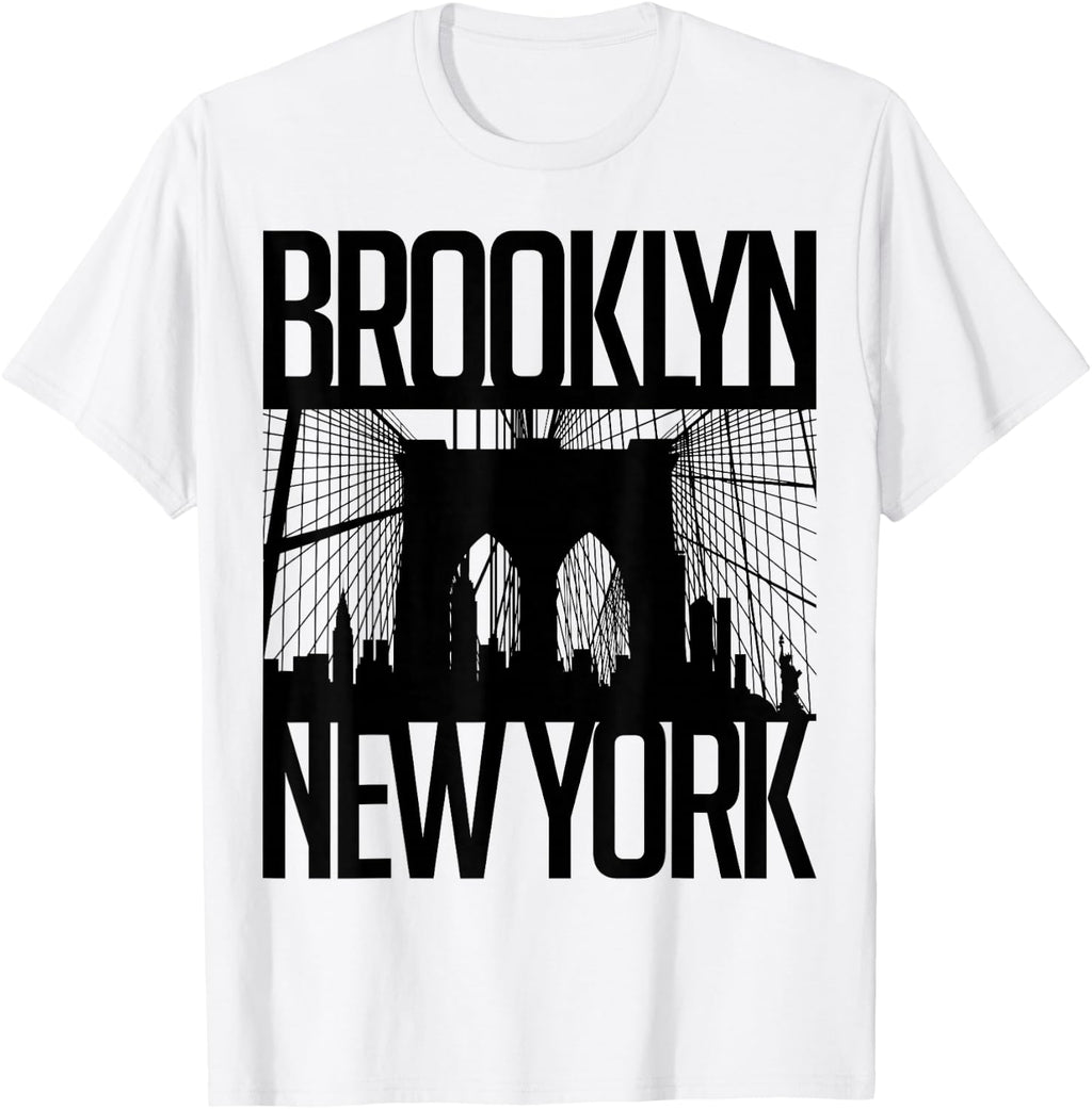 Brooklyn Bridge Shirt, Brooklyn New York City Graphic Design T-Shirt