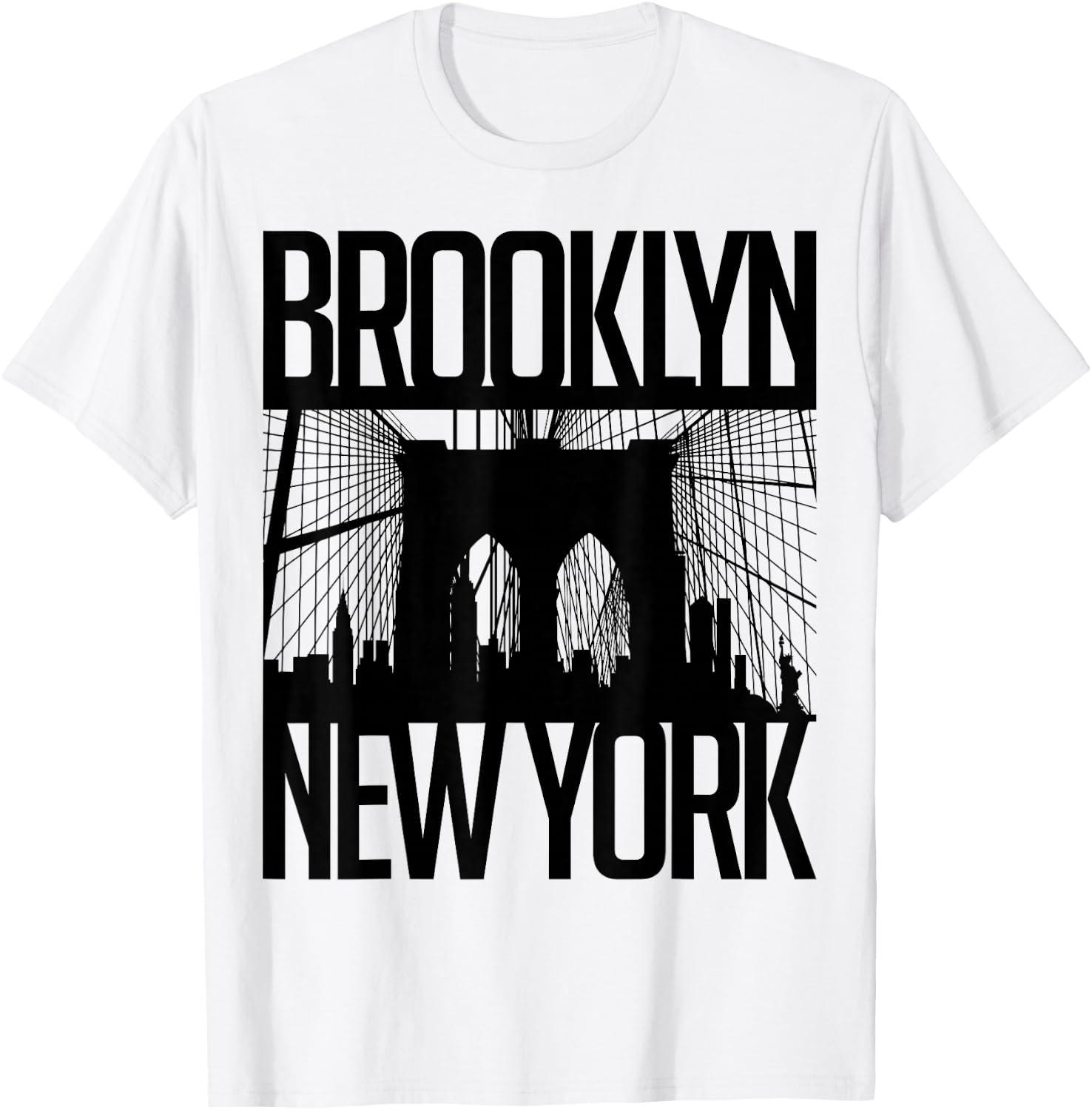 Brooklyn Bridge Shirt, Brooklyn New York City Graphic Design T-Shirt