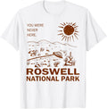 Roswell National Park UFO Flying Saucer Meme Souvenir T-Shirt
