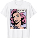 Hello Girls, pop art girl T-Shirt