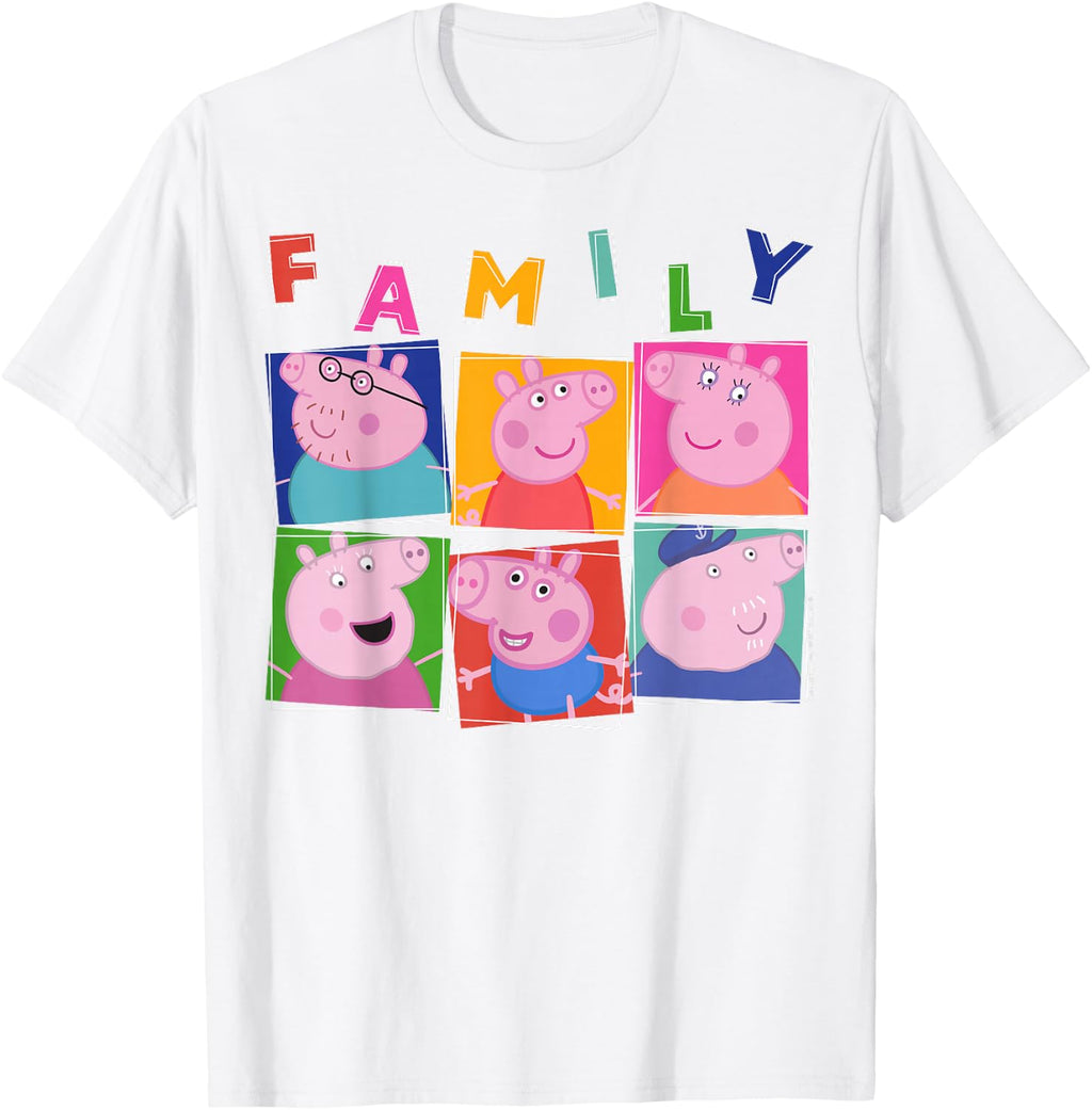 Peppa Pig Family Box Up T-Shirt