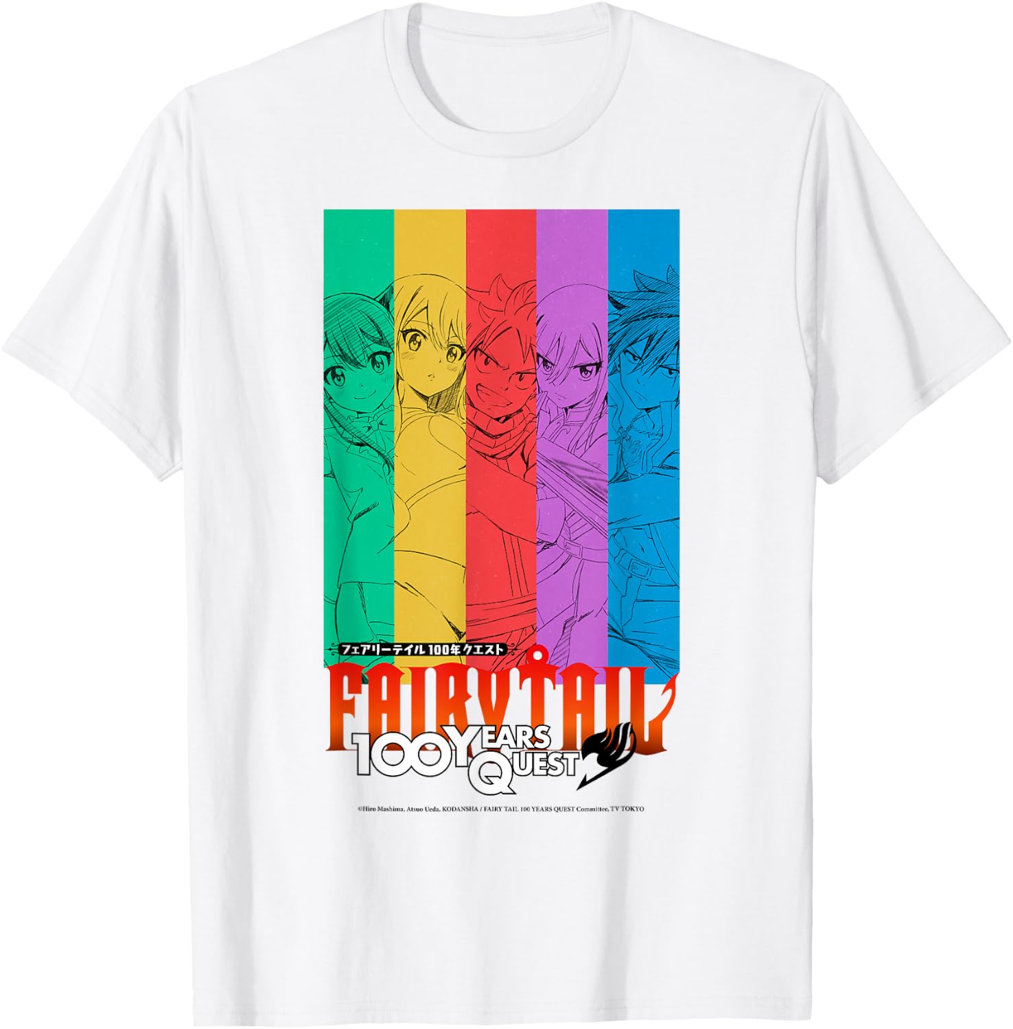 FAIRY TAIL 100 YEARS QUEST - "Battle Team" T-Shirt